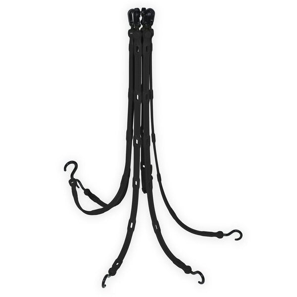 The Perfect Bungee, FlexWeb Adjustable Cargo Net, Black, Size: M-XXL