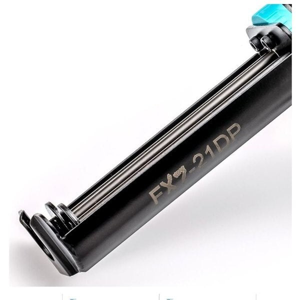 Professional Grade Dual Component Caulk Gun, Black/Turquoise
