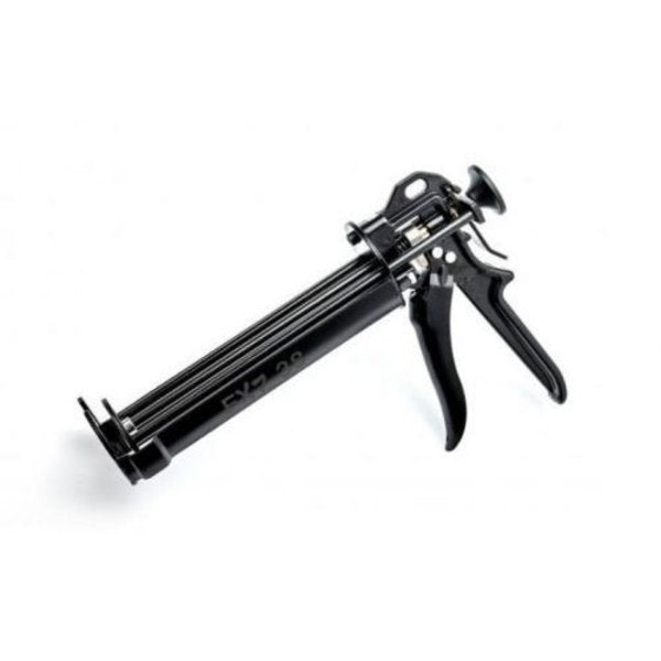 Professional Grade Coaxial Caulk Gun, Black