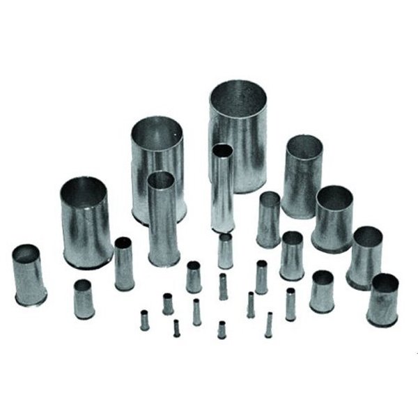 Wire Ferrule, Uninsulated, 14 AWG, PK1000