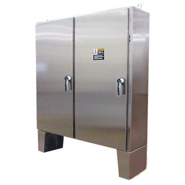 NEMA NEMA Type 12 72.12 H x 1842 W x 12.12 D Two-Door Stainless Steel Enclosures