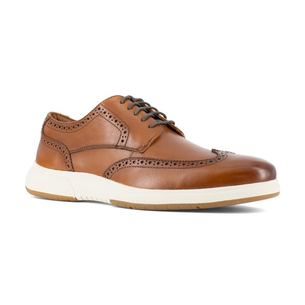 Mens Cognac Steel Toe Wingtip Work O, PR
