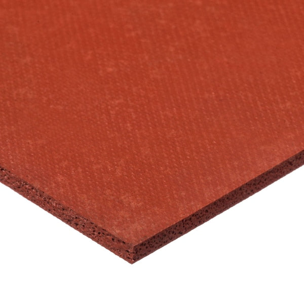 Foam Sheet, Closed Cell, 12 in W, 12 in L, 1/8 in Thick, Red