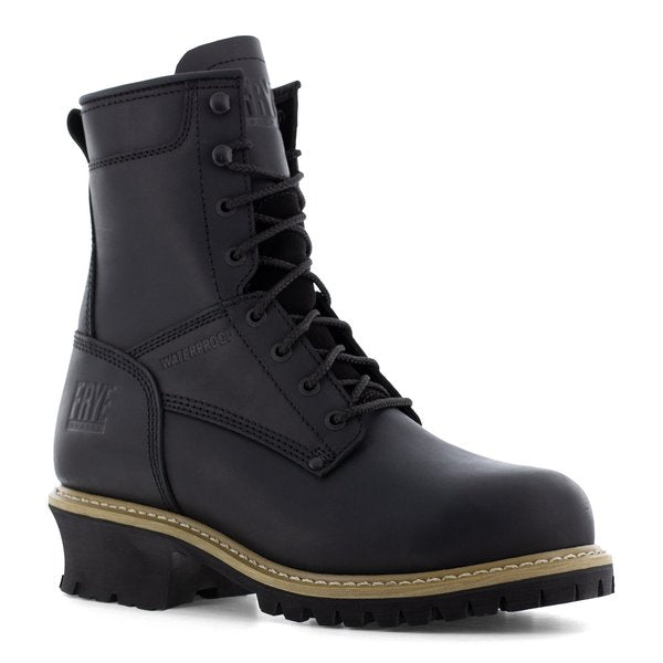 Mens Black Comp Toe 8 in Waterproof L, PR