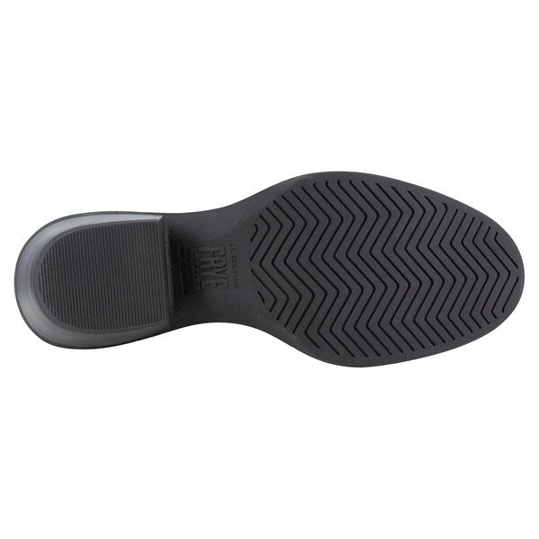 Size 7M Womens Black Steel Toe Chelsea Work, Black