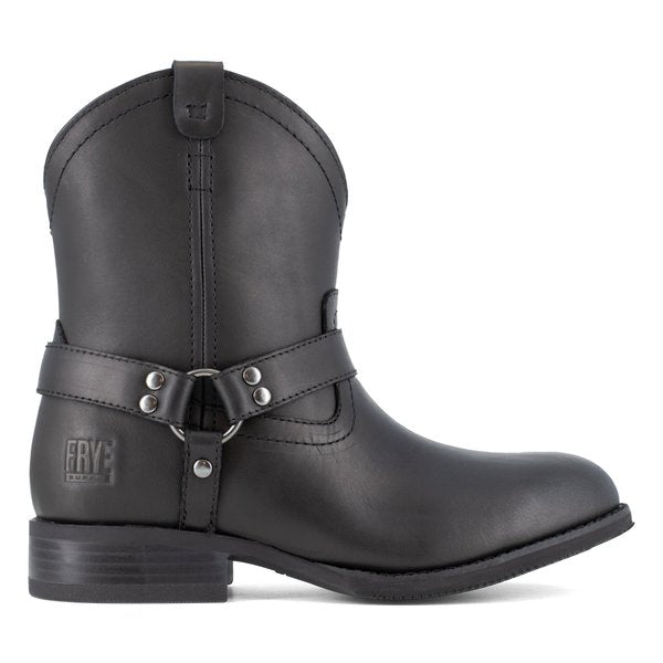 Size 10.5M Womens Black Steel Toe Harness Work, Black