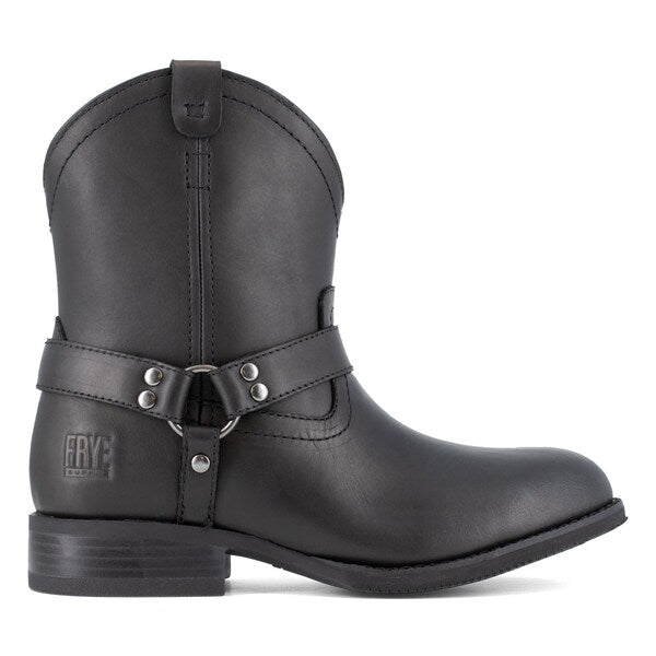 Size 6.5M Womens Black Steel Toe Harness Work, Black