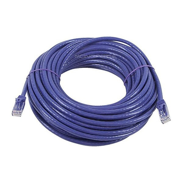 Ethernet Cable, Cat 6, Purple, 50 ft.