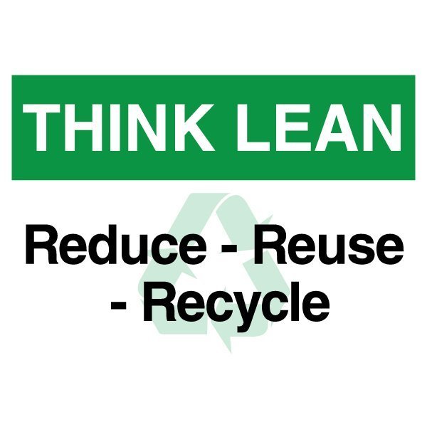 Lean Sign, PVC 10