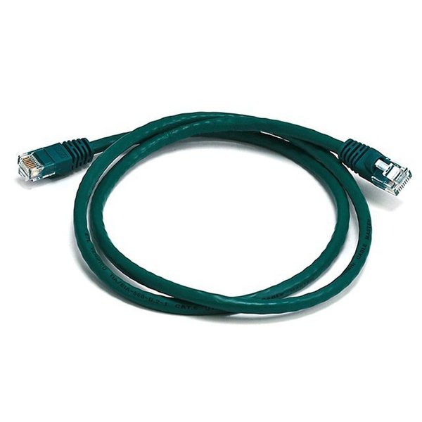 Ethernet Cable, Cat 6, Green, 3 ft.