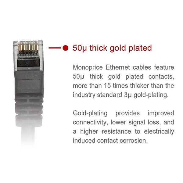 Ethernet Cable, Cat 5e, White, 100 ft.