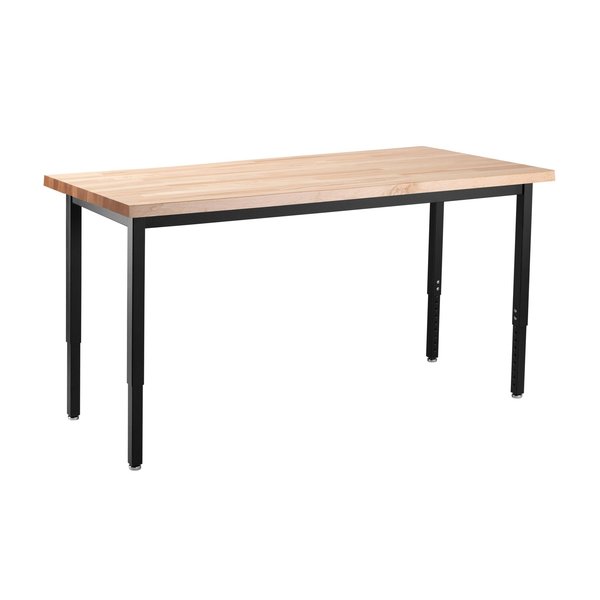 Rectangle Utility Table, Height Adjustable, 24