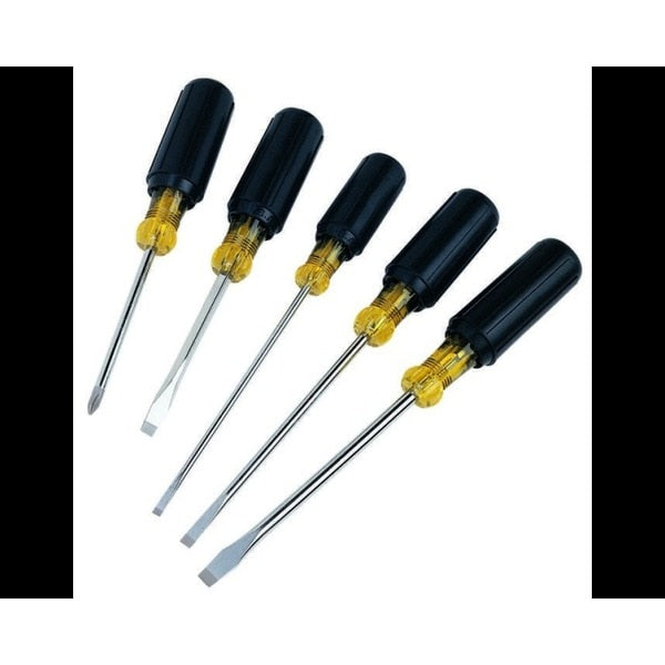 5 Pc Cush Grip Screwdriver Set
