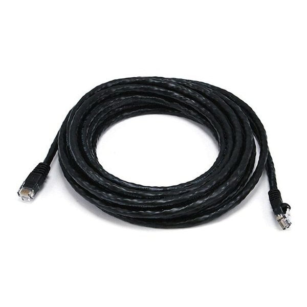 Ethernet Cable, Cat 6, Black, 20 ft.
