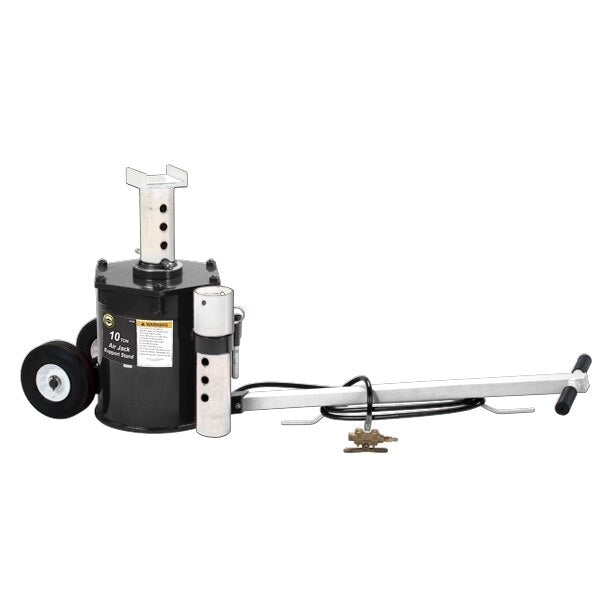 Air Jack and Support Stand, 10 tons