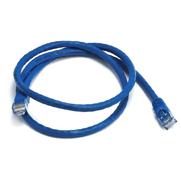 Ethernet Cable, Cat 6, Blue, 3 ft.