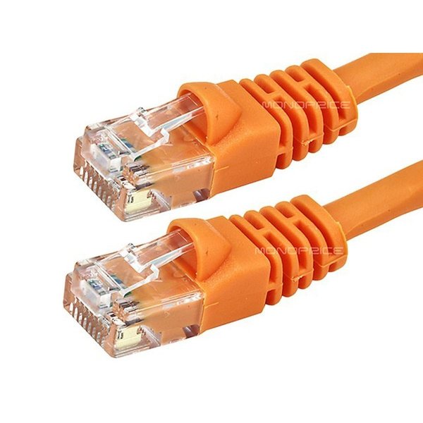 Ethernet Cable, Cat 6, Orange, 3 ft.