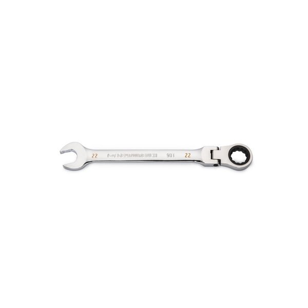 Combination Ratcheting Wrench, 22 mm 90T
