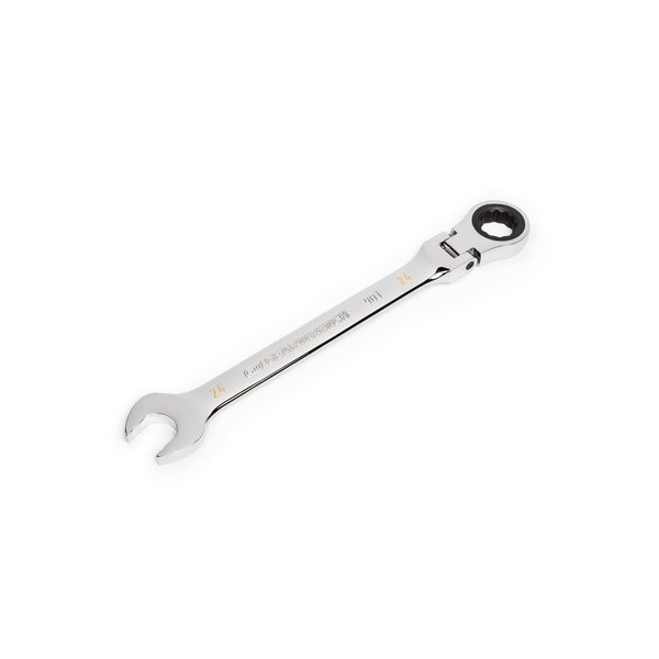 Combination Ratcheting Wrench, 24 mm 90T