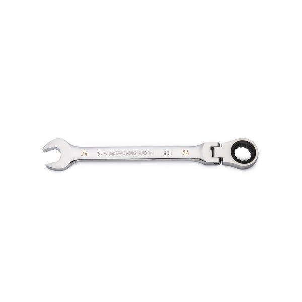 Combination Ratcheting Wrench, 24 mm 90T