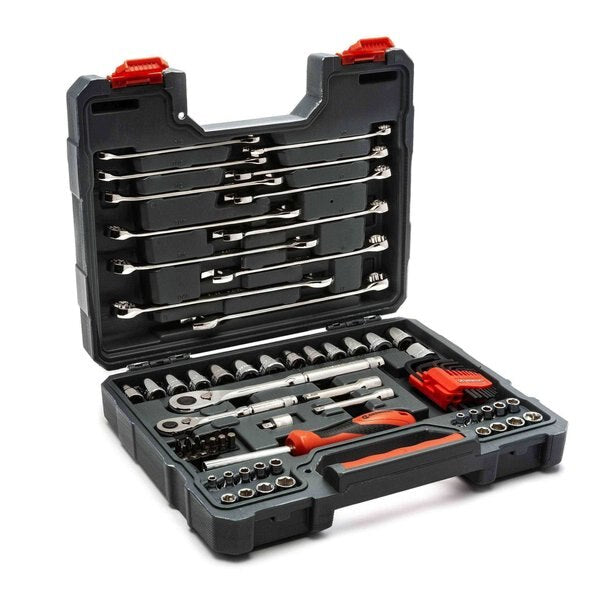 Mechanics Tool Set, 70Pc Closed
