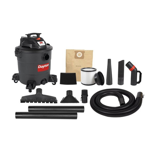 General Purpose Wet/Dry Vacuum, 12 gal, 1,080 W