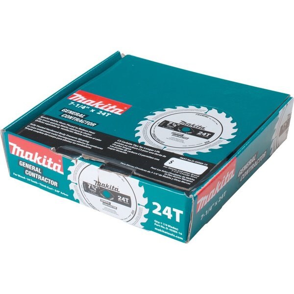 Carbide-Tipped Circ. Saw Blade 24T, PK10