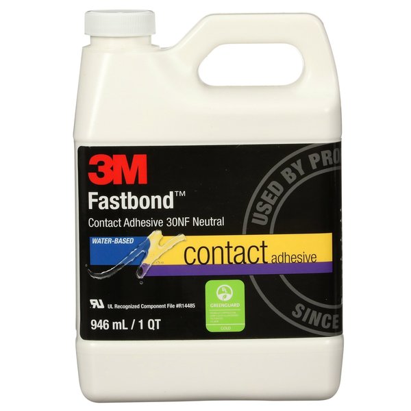 Contact Cement, 30NF Series, Neutral, 1 qt, Can