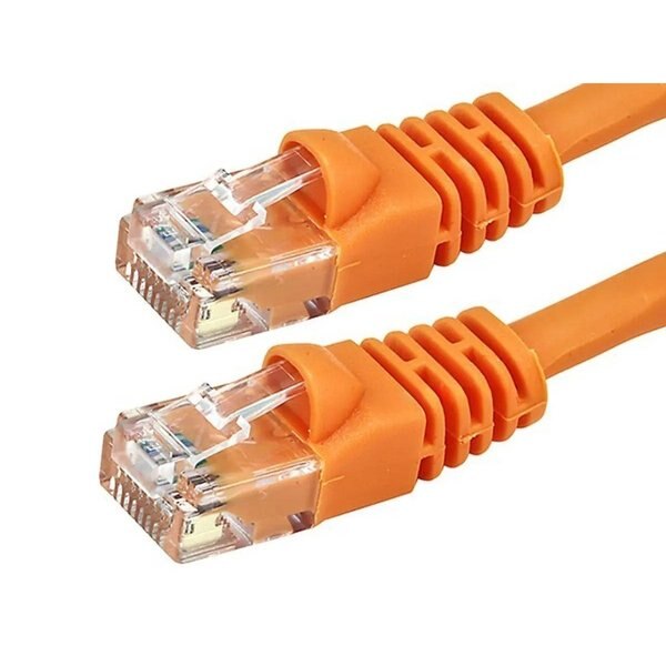 Ethernet Cable, Cat 5e, Orange, 3 ft.