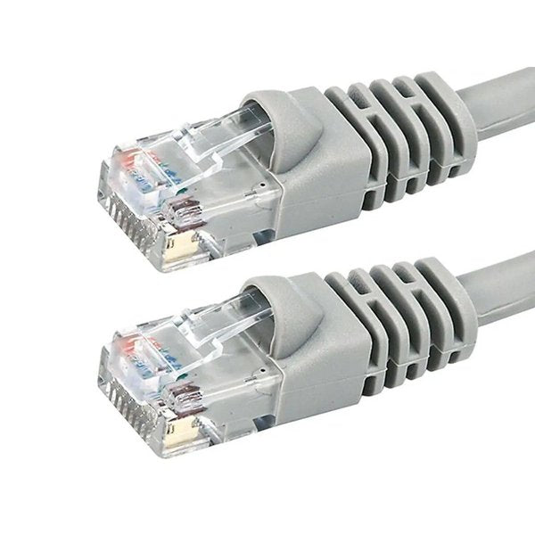 Ethernet Cable, Cat 5e, Gray, 7 ft.