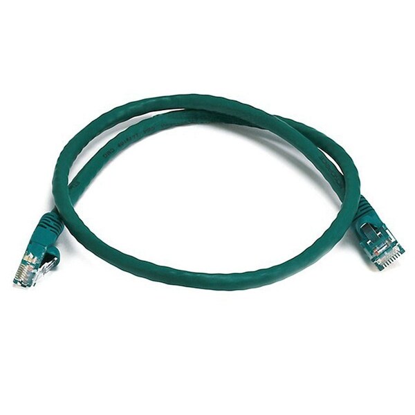 Ethernet Cable, Cat 6, Green, 2 ft.