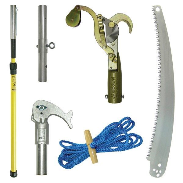 Telescoping Pole Saw and Tree Pruner, 6-12 Feet