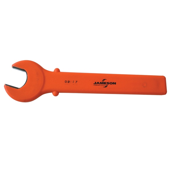 1000V Insulated Single Open-End Wrench, 9/16 inch