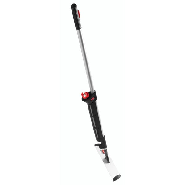 Pulse Mop, Hook-and-Loop Connection, Black, Microfiber