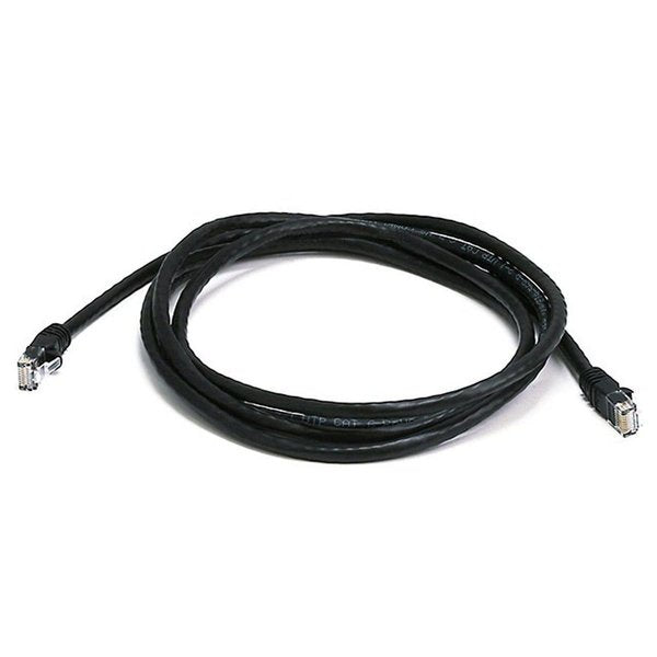 Ethernet Cable, Cat 5e, Black, 7 ft.