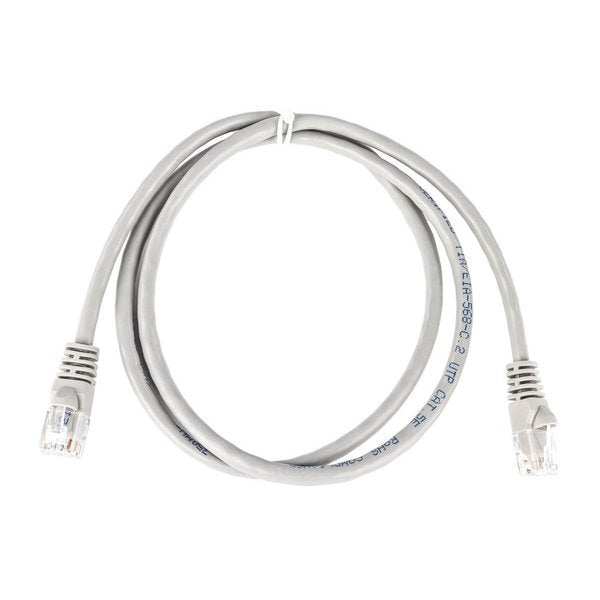 Ethernet Cable, Cat 5e, Gray, 3 ft.