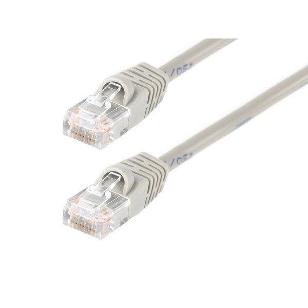 Ethernet Cable, Cat 5e, Gray, 3 ft.