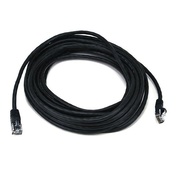 Ethernet Cable, Cat 5e, Black, 25 ft.