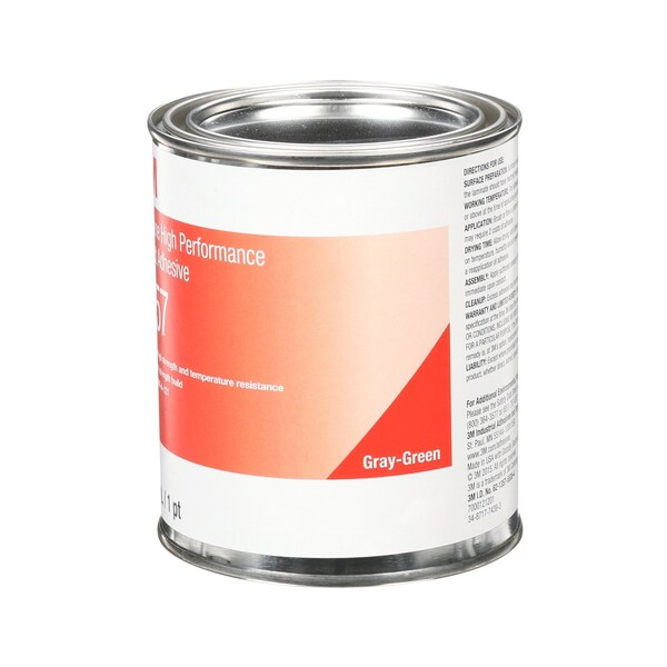 Contact Cement, 1357 Series, Green, 1 pt, Can