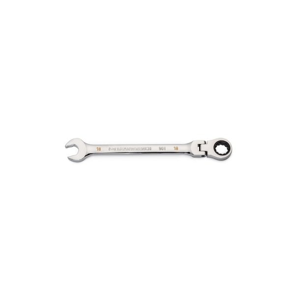 Combination Ratcheting Wrench, 18 mm 90T