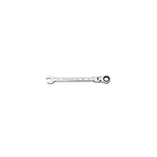 Combination Ratcheting Wrench, 12 mm 90T
