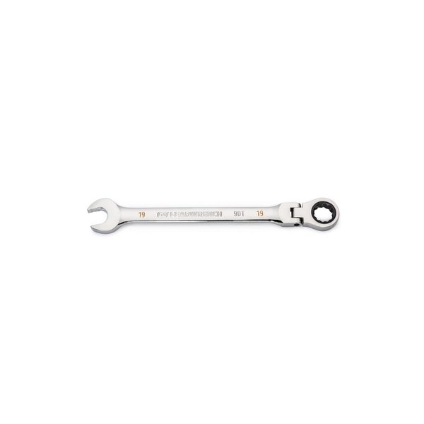 Combination Ratcheting Wrench, 19 mm 90T
