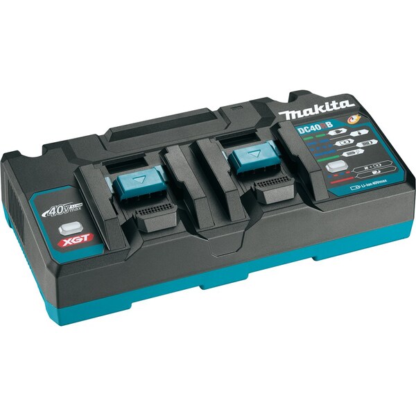 Dual Port Battery Charger, Li-Ion, 40V