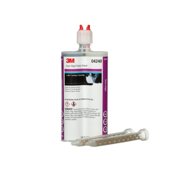 Urethane Adhesive, Black, 1 to 4 min Functional Cure, Dual-Cartridge
