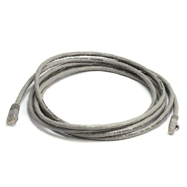 Ethernet Cable, Cat 6, Gray, 10 ft.