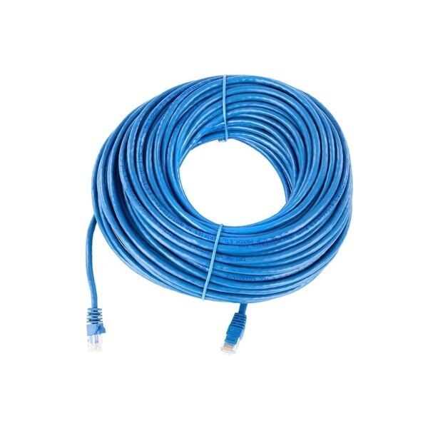 Ethernet Cable, Cat 5e, Blue, 100 ft.
