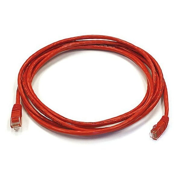 Ethernet Cable, Cat 6, Red, 10 ft.