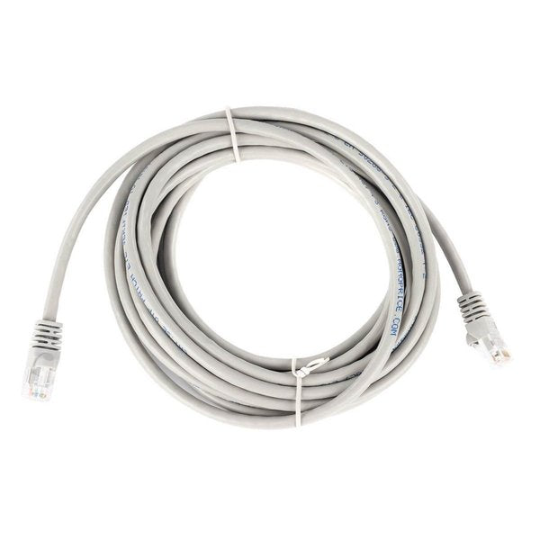 Ethernet Cable, Cat 5e, Gray, 14 ft.