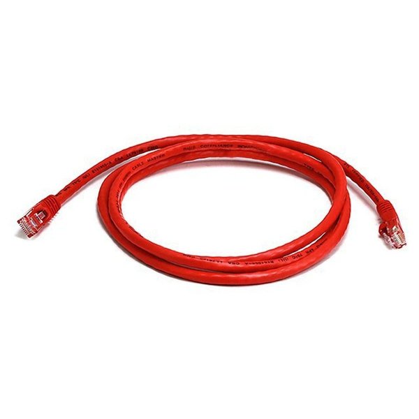 Ethernet Cable, Cat 5e, Red, 5 ft.