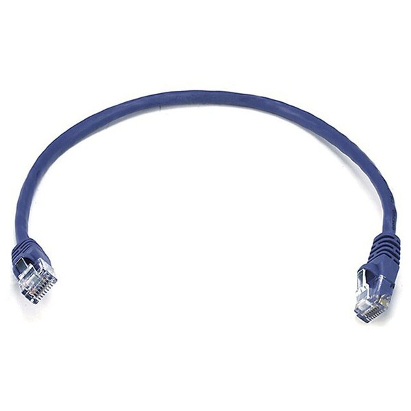 Ethernet Cable, Cat 6, Purple, 1 ft.